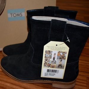 🖤NWT - Toms Laurel Boot - Black Suede sz 5🖤